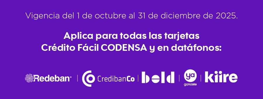 Crédito f´cil codensa